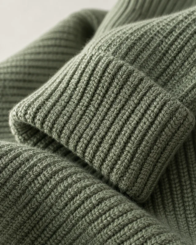 AI-generated example showing a close-up of product texture and construction.